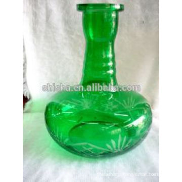 Big size handmade carving shisha wine bottle